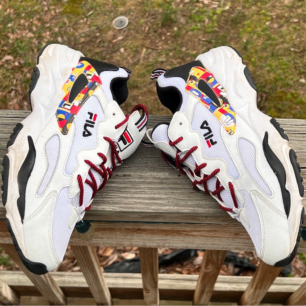 womens fila ray tracer athletic shoe